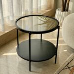 Handcrafted Center Table - Black - Image 3