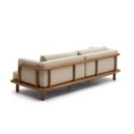 Wooden Handcrafted Carved Sofa - Image 6