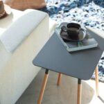 Handcrafted Wooden End Table - Image 3