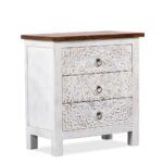 Wooden Carved Chest of Drawer - Image 3