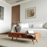 Handcrafted Solid Wood Coffee Table for Living Room - Image 2