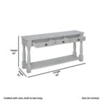 Wage Wooden Entryway Console Table - Image 5