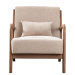Mango Wood Sofa Chair In Provincial Finish - Image 4