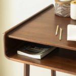 Handcrafted Sheesham Wooden Study Table - Image 3