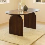 Handcrafted Antique Dining Table  With 6 Chairs - Image 2