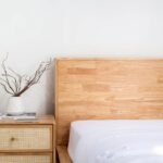 Japanese Lightwood Bed - Image 4