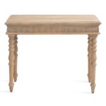 Hand Carved Wooden Console Table - Image 3