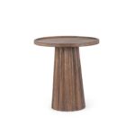 Wooden Modern Round End Table for Living Room - Image 2