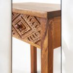 Wooden Eclipse Bedside Table - Image 5