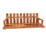 Traditional Stripped Handmade Simple Wooden Swing [Jhula] - Image 4