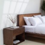 Jodhpuri Joinery Rattan Dark Wood Bed - Image 4