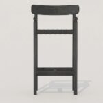 Antique Design Square Barstool - Image 4