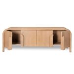 Antique Vintage Wooden TV Stand - Image 3