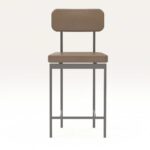 Handmade Metal Square Bar Chair - Image 4