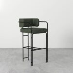 Modern Metal Square Bar Chair - Image 4