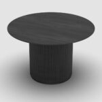 Handmade Mango Wood Round Dining Table - Image 7
