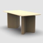 Modern Mango Wood Indian New Design Dining Table - Image 3