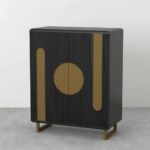 Antique Mango Wood Bar Cabinet - Image 7