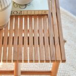 Solid Mango Wood Modern End Table - Image 3