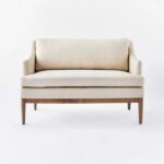 Handcrafted Wooden Two Seater Modern Sofa - Image 4