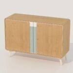 Hand Carved Sideboard in Mango Wood Furniture - Image 6