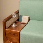 Handcrafted Cane Three Seater Modern Sofa - Image 3