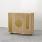 Handcrafted  Wooden Artistic Mango Wood In Sideboard - Image 2