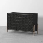 Wooden Artistic Modern Mango Wood In Sideboard - Image 2