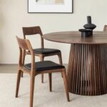 Handmade Retro Round Dining Table dining table - Image 4