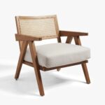 Handmade Cane Chair With Comfort Sofa Chair - Image 4