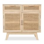 Handcrafted Modern 2 Drawer  With Door Sideboard - Image 3