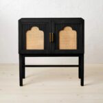 Wooden Cane Console Table - Image 3