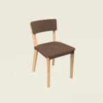 Handcrafted Wooden Modern Cafe Chair - Image 8