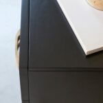 Handmade Wooden Artistic | Bedside Table Natural Finish - Image 3