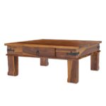 Alan solid wood coffee table - Image 4