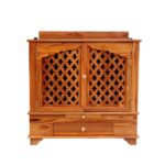 Handmade Spiritual Wooden Temple for Home - Image 3