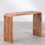 Handmade Design Console Table Natural Finish - Image 2