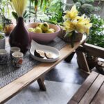 Wooden Bench Turns Into Dining Table - Image 4