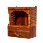 Handmade Spiritual Wooden Temple for Home - Image 3