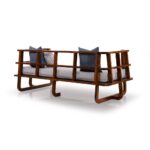 Wooden Daybed Sofa – Sturdy Wood - Image 4