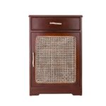Cane Modern Bedside Table - Image 3