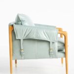 Wooden Leather Chair - Image 4