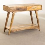 Handmade Design Console Table Natural Finish - Image 3