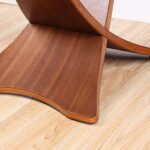 Wooden Artistic Round Mirror Coffee Table - Image 3