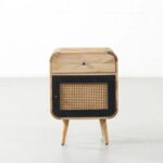 Handmade Wooden Bedside Table Furniture - Image 4