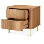 Wooden Rowan Bedside Table - Image 3