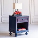 Wooden Bedside Table-Open Shelf - Image 3