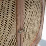 Viviana Rattan Doors Acacia Wood Sideboard & Buffet/Cabinet - Image 4