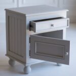 Wooden Seaside Bedside Table - Image 4