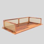 Classic Modern Montage Style Handmade Wooden Swing [Jhula] - Image 2